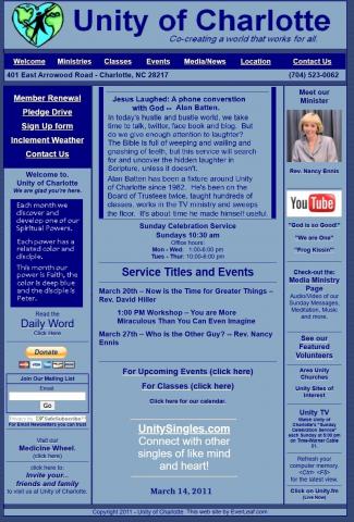 Old web page