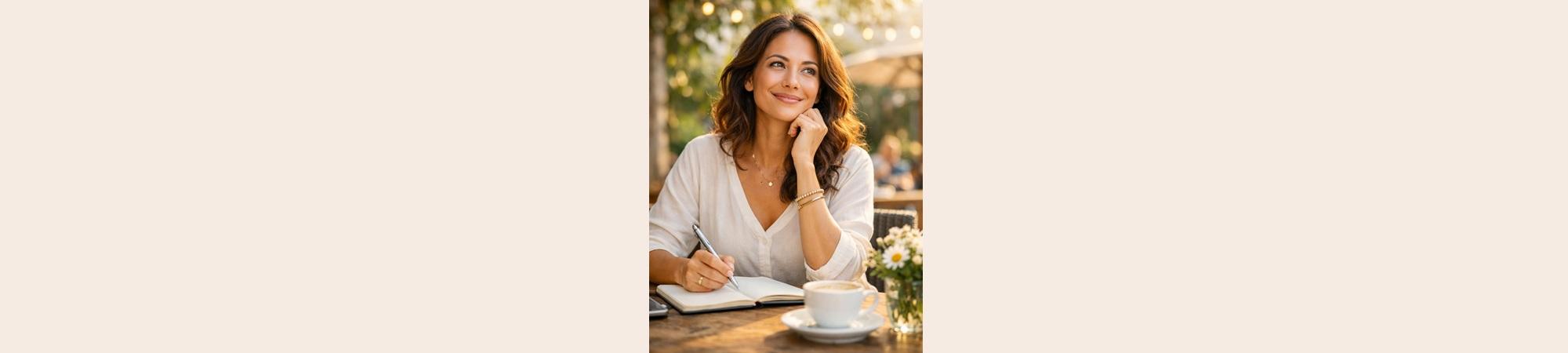Woman becoming aware of her choices