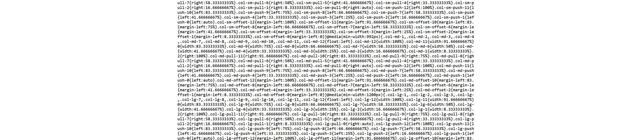 Computer code mess